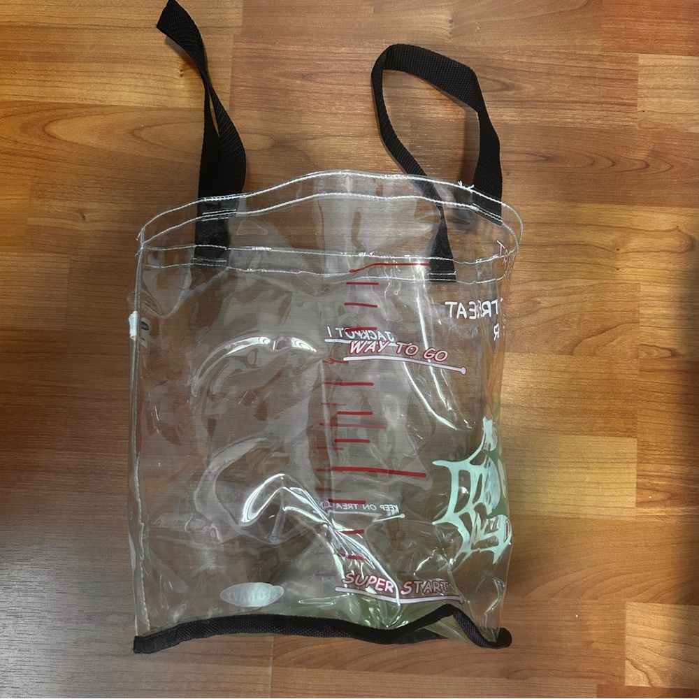 Old navy vintage 2003 trick or treat bag plastic see through Halloween Decor - Picture 8 of 11